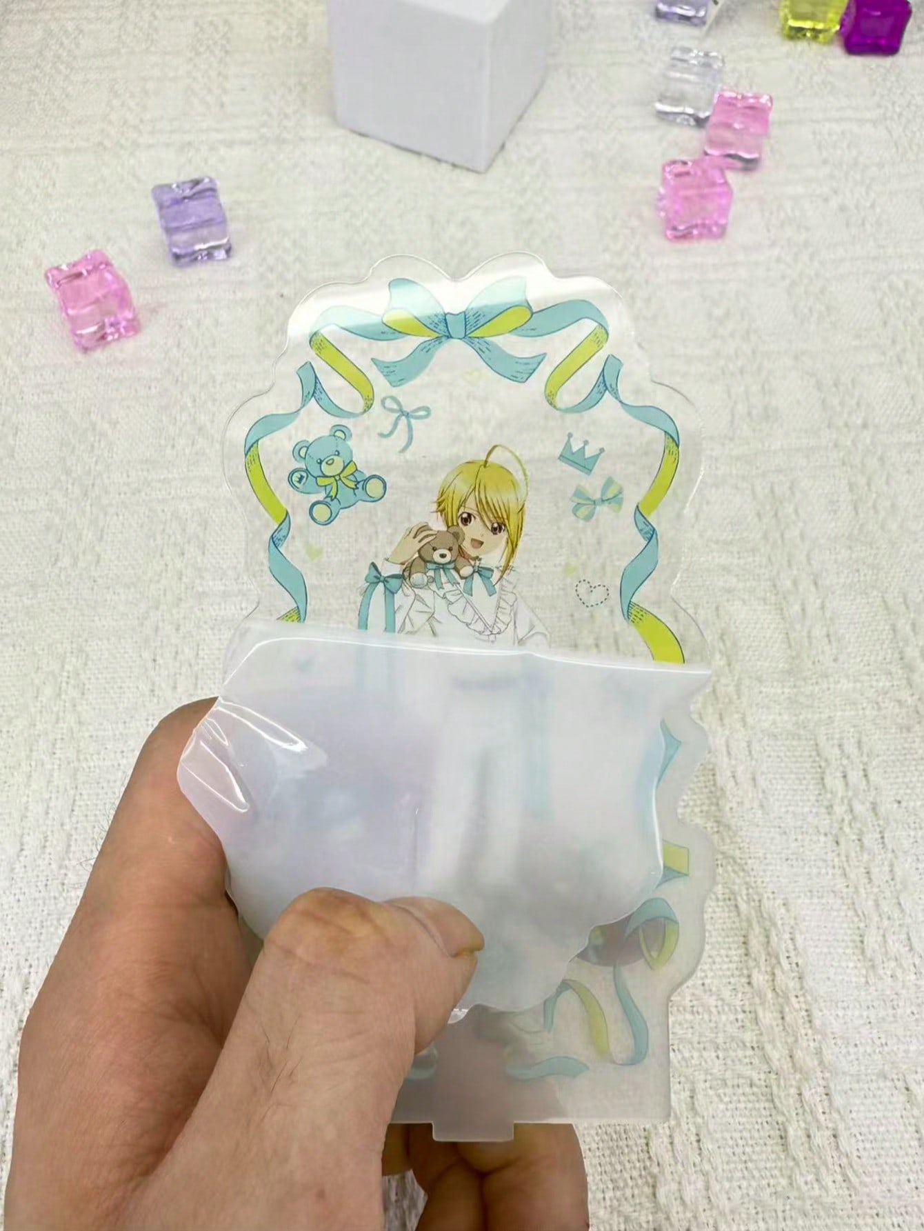 Soporte de acrílico con diseño - Anime Merchandise Collection reseña y precio
