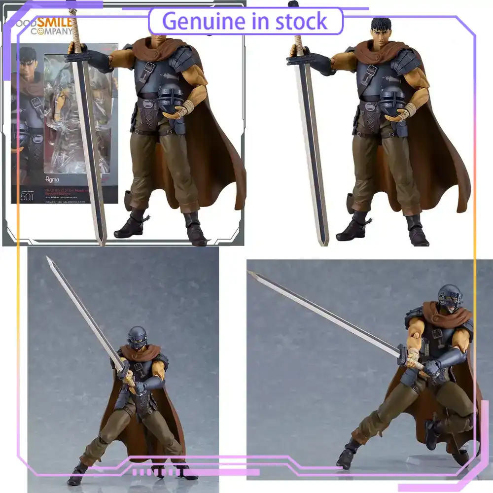 Figura de acción Figma de Guts - Good Smile Company Figma reseña y precio