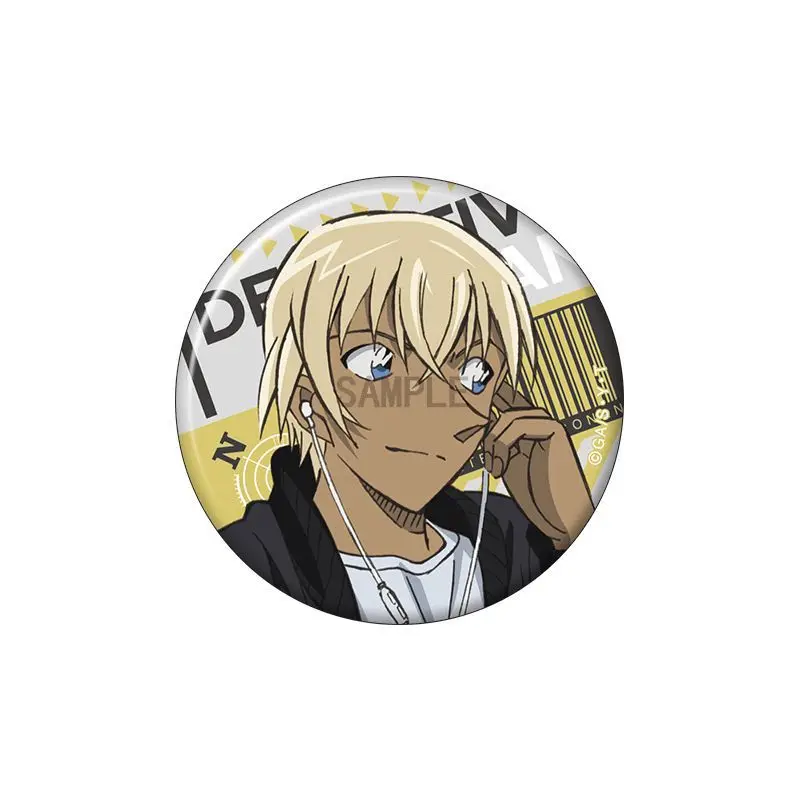 Insignia de metal de Detective - Anime Merchandise In Japanese reseña y precio
